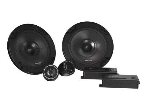 KICKER CSS65 6.5 Inch Component System w/ .75- Inch Tweeters 4-Ohm 46CSS654