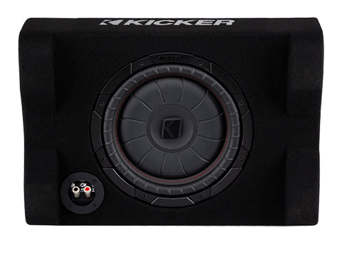 KICKER CVTDF 10 Inch Subwoofer in Down Firing Enclosure, 2-Ohm 350W