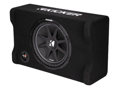 KICKER Comp 12 Inch Subwoofer in Down Firing Enclosure, 4-Ohm 150W 48CDF124