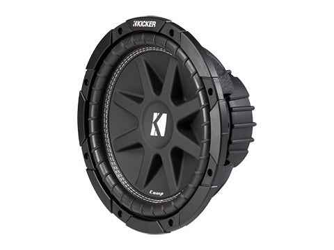 Kicker, 10" COMP Woofer 300 Watts Peak 4 Ohm SVC  43C104