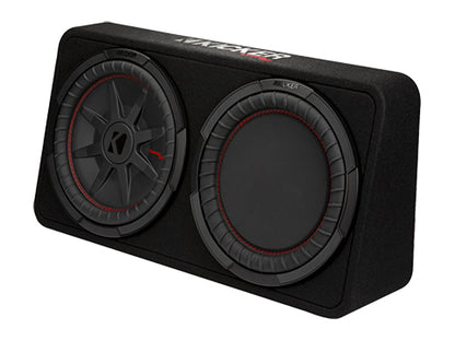 Kicker CompRT 12-Inch Subwoofer in Thin Profile Enclosure 2-Ohm 500W 48TCWRT122