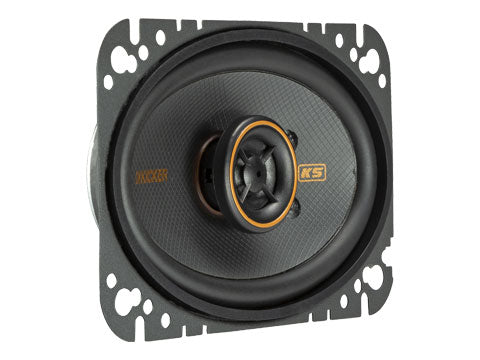 KICKER KSC460 4X6-Inch Coaxial Speakers w/.5-Inch Tweeters, 4-Ohm 47KSC4604