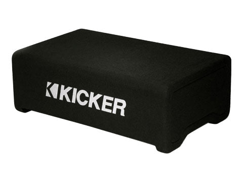 KICKER Comp 12 Inch Subwoofer in Down Firing Enclosure, 4-Ohm 150W 48CDF124