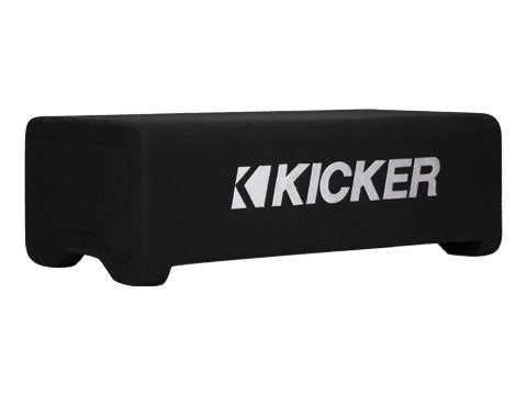 KICKER Comp 10 Inch Subwoofer in Down Firing Enclosure, 4-Ohm 150W 48CDF104