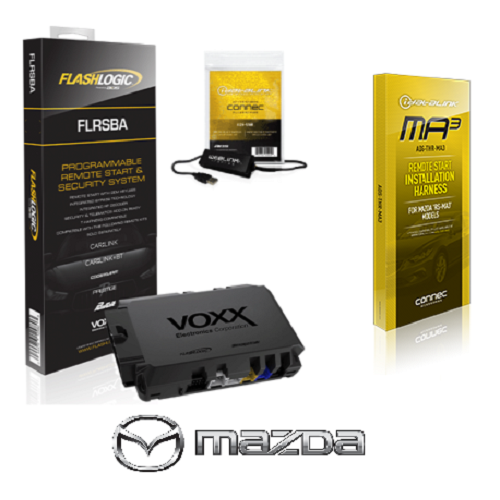 Flashlogic FLRSBA Remote Start Module 3X LOCK Start - Selected 2013-2019 Mazdas - TuracellUSA