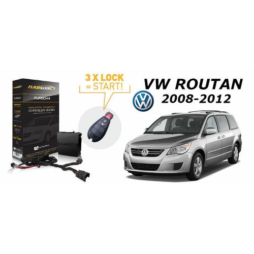 Flashlogic Add-On Remote Starter for VW Volkswagen Routan 2008-2014 Plug & Play - TuracellUSA