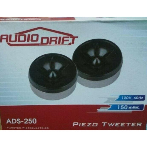 Audiopipe ADS250 Audiodrift Piezo Tweeter 150W Max (PAIR) BRAND NEW - TuracellUSA