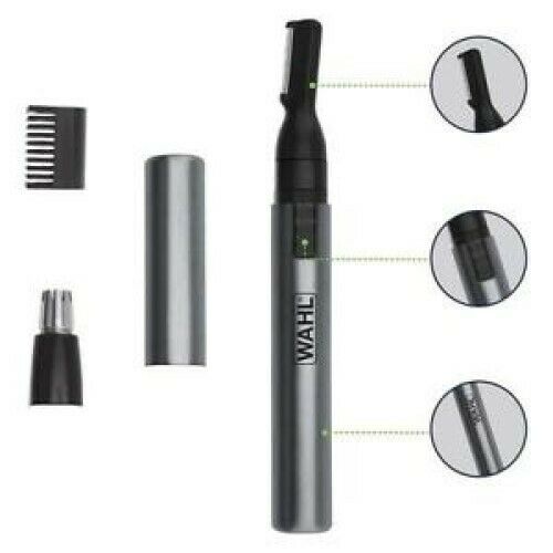 5640600 WAHL Micro GroomsMan Personal NOSE Trimmer/ Detailer WET/DRY NEW! - TuracellUSA