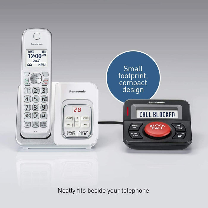 KX-TGA710B Panasonic Call Block Button with Bilingual Talking Caller ID NEW - TuracellUSA