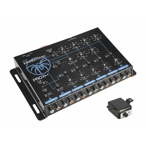 Soundstream PROx4.1 -4.1-way Electronic Crossover Optimized for Extreme SPL App. - TuracellUSA