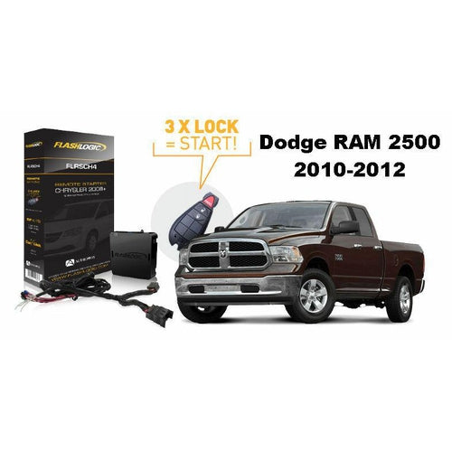 Flashlogic Plug & Play Remote Start for 2010-2012 Dodge RAM 2500 Brand New - TuracellUSA