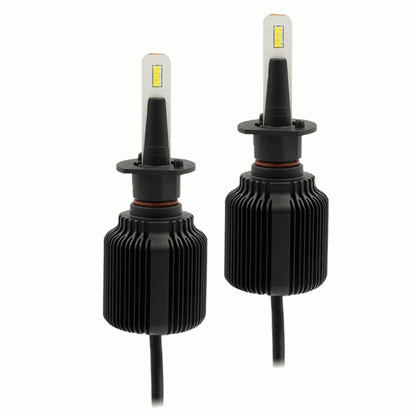 LED Replacement Headlight Bulbs - H3 Single Beam
