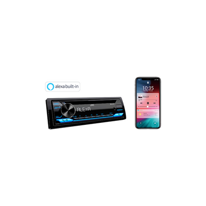 JVC KD-TD71BT1-DIN CD Receiver w/ Bluetooth USB MP3 SiriusXM Amazon Alexa NEW! - TuracellUSA