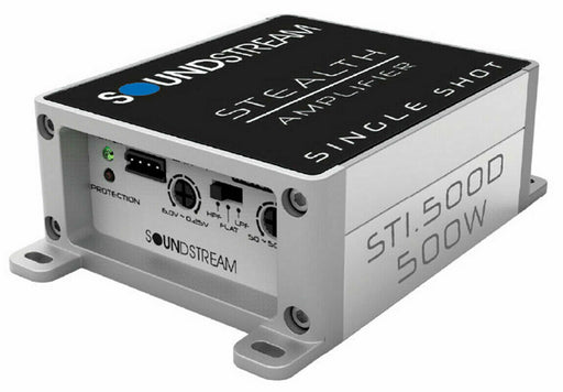 SOUNDSTREAM ST1.500D FOR HARLEY MONOBLOCK 500W SINGLE SHOT STEALTH AMPLIFIER NEW - TuracellUSA