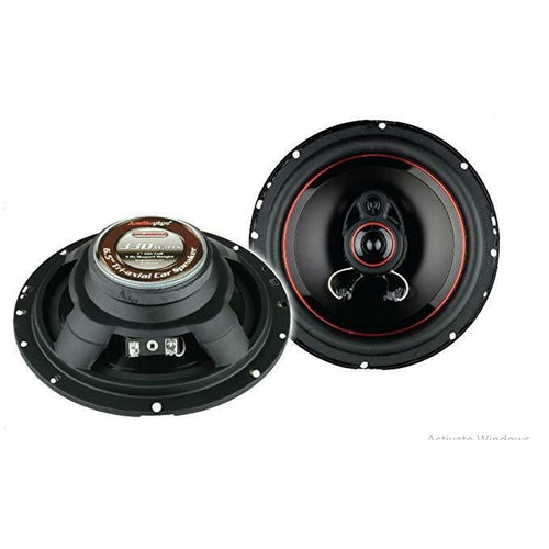 Audiopipe CSL-1623AR 6.5" Slim Mount 3-Way Coaxial Speakers, 330w Max / 165w Rms - TuracellUSA