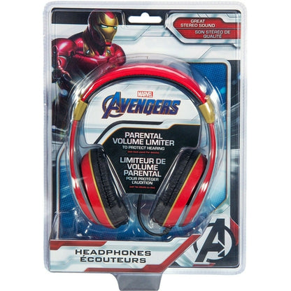 AV-140.FXV9M eKids Marvel Avengers Wired Over-the-Ear Headphones NEW - TuracellUSA