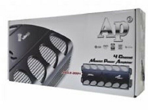 Audiopipe APCLE-2004 2000 Watt 4-Channel Class AB Car Audio MOSFET Amplifier NEW - TuracellUSA