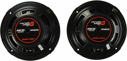H465C Cerwin Vega 6.5" HED Series Component Car Speakers BRAND NEW - TuracellUSA