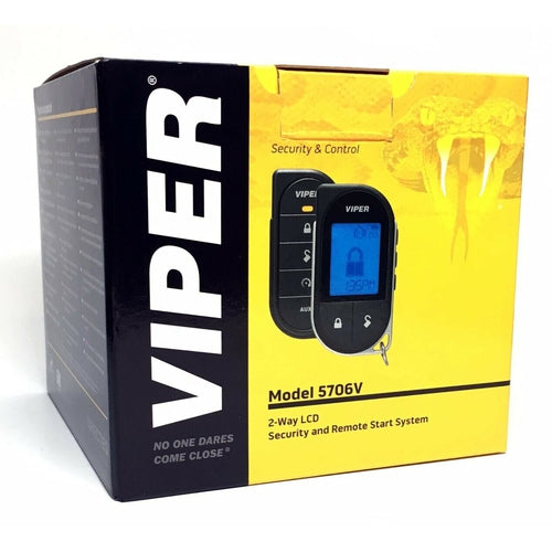 Viper 5706V Remote Start + Alarm Plus with 2-Way LCD Pager Remote Brand New - TuracellUSA