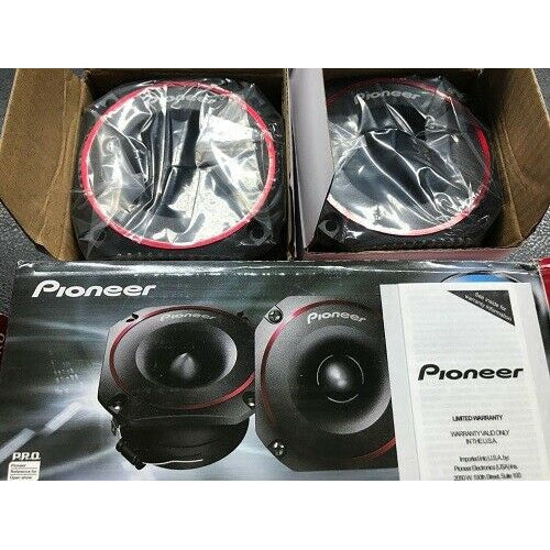 4 Pioneer TSB350PRO 3-1/2" High Efficiency PRO Series Car Bullet Tweeters speakr - TuracellUSA