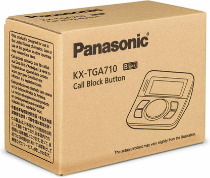KX-TGA710B Panasonic Call Block Button with Bilingual Talking Caller ID NEW - TuracellUSA