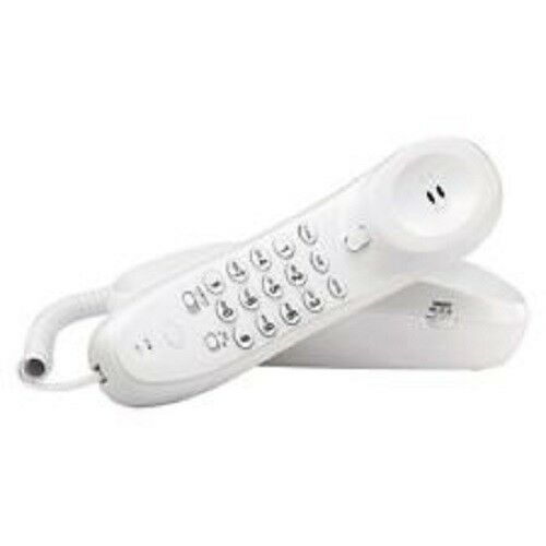 VTech CD1103W Corded Phone,1 Handset TRIM-STYLE,FLASH,WHITE BRAND NEW - TuracellUSA