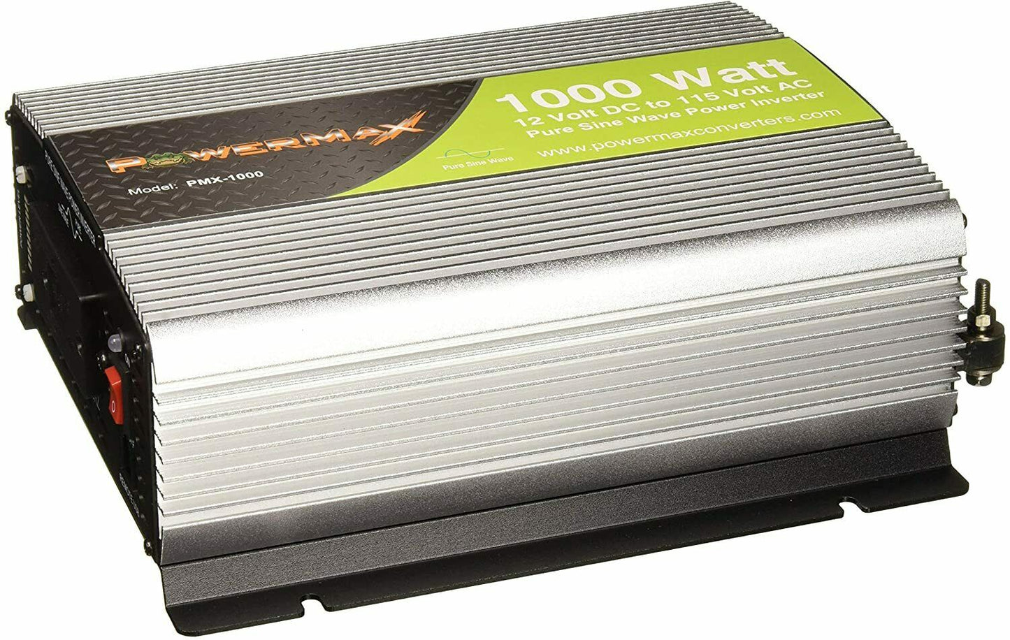 PMX1000 Powermax 1000W 12V DC TO 120V AC Inverter NEW - TuracellUSA