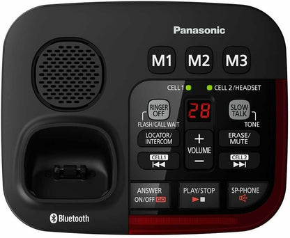 KX-TGM430B PANASONIC Bluetooth Amplified Cordless Phone NEW - TuracellUSA