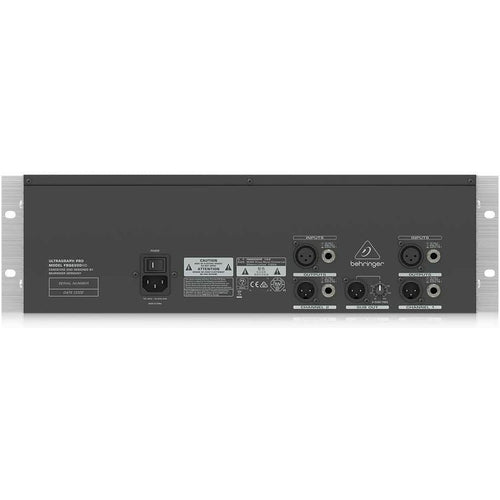 FBQ6200HD Behringer 31-Band Stereo Graphic Equalizer with FBQ Feedback Detection - TuracellUSA