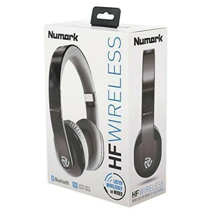 Numark HF Wireless High Performance Wireless On-Ear Headphones w/ Built-In Mic - TuracellUSA