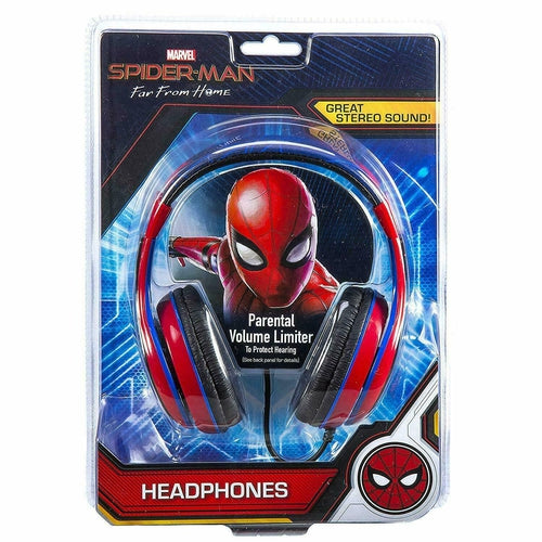 SM-140.EX9MI eKids Spider Man Kids Headphones NEW - TuracellUSA