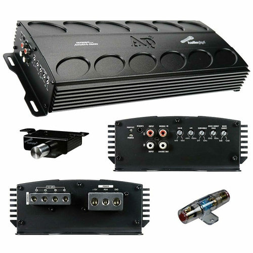 AUDIOPIPE APMN-1500 Monoblock Subwoofer Amplifier 1500W Rms Car Audio Sub Amp - TuracellUSA