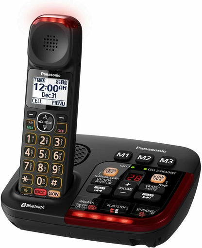 KX-TGM430B PANASONIC Bluetooth Amplified Cordless Phone NEW - TuracellUSA