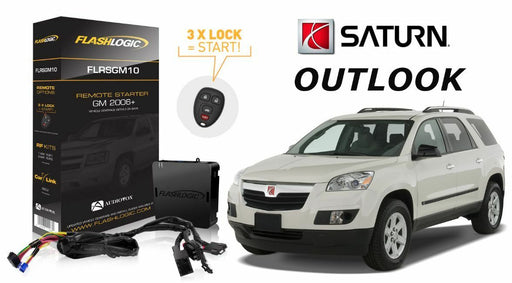 Flashlogic Remote Start for 2007 Outlook Saturn w/Plug & Play Harness - TuracellUSA