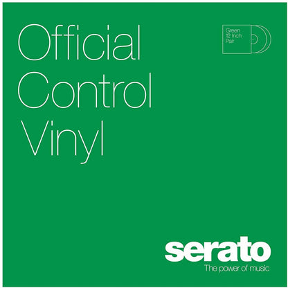 SCV-PS-GRN-OV Serato 12" Control Vinyl (Pair/Green) BRAND NEW - TuracellUSA