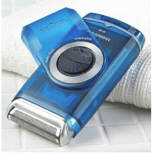 Braun POCKET SHAVER M-60 Electric Shaver Washable SAME DAY SHIPPING BRAND NEW - TuracellUSA