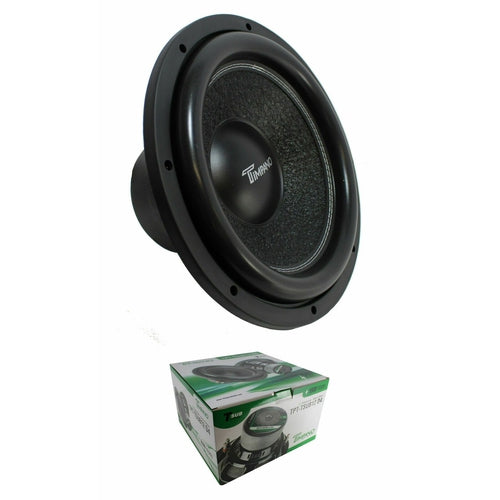 12" Subwoofer 1600W 4 Ohm DVC Pro Car Audio Bass Timpano TPT-TSUB12 D4 4+4 Ohms - TuracellUSA