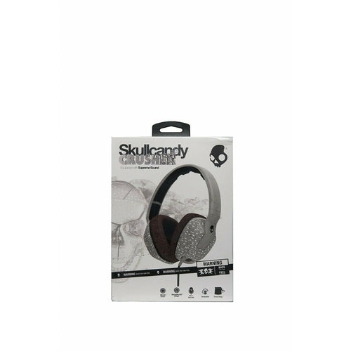 Genuine Skullcandy Crusher Headphones with Built-in Amplifier with Mic & Remote - TuracellUSA