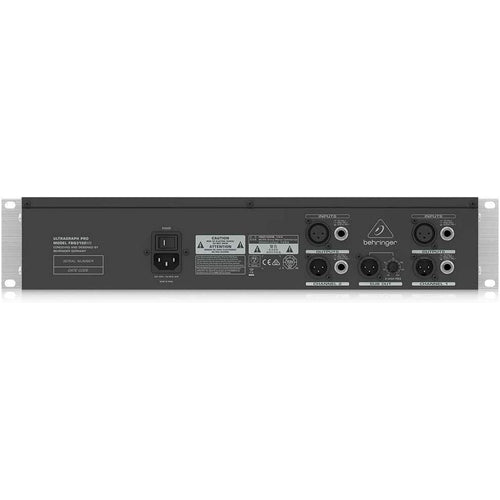FBQ3102HD Behringer 31-band Stereo Graphic Equalizer Feedback Detection System - TuracellUSA