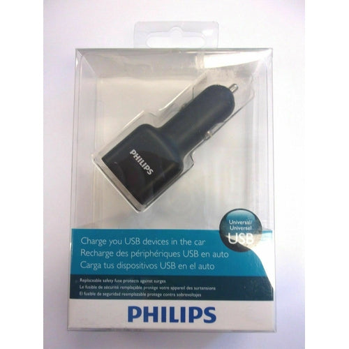 DLV2201/27 PHILIPS USB car charger NEW - TuracellUSA