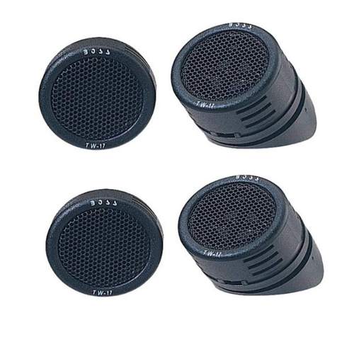 4 X Boss Audio TW17B Micro-Dome 200Watt Tweeters Up To 20kHz Frequency (2 PAIR) - TuracellUSA