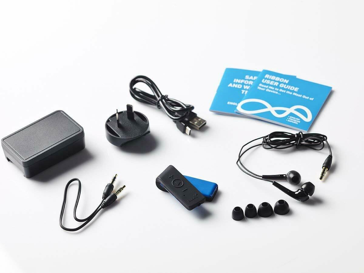 Blueant Ribbon RB-BKBL-US Stereo Bluetooth Wireless Streamer Headset NEW! - TuracellUSA