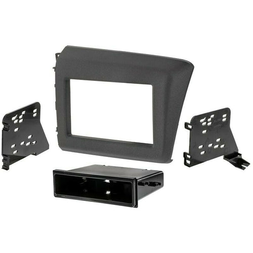 Metra 99-7881G Radio Installation Kit For Honda Civic 2012- Up 1/2 DIN Gray - TuracellUSA