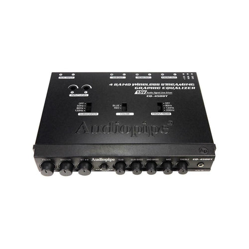 EQ-450BT Audiopipe Band Wireless Streaming Graphic Band Equalizer BRAND NEW - TuracellUSA