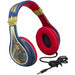 KID-CM140 KID DESIGNS Captain Marvel Adjustable Stereo Headphones BRAND NEW - TuracellUSA