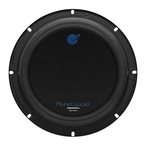 2 - Planet Audio AC8D Anarchy Subwoofer 8 Inch 1200 Watts Dual BRAND NEW! PAIR - TuracellUSA