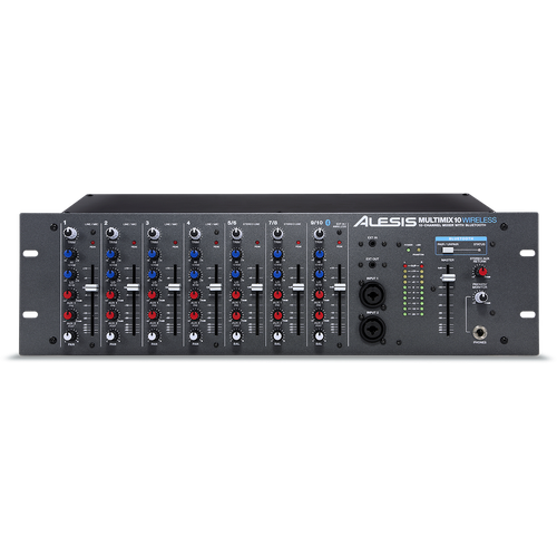 Alesis MULTIMIX10WIRELE 10-Channel Rackmount Mixer w/Bluetooth Wireless New! - TuracellUSA