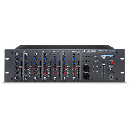 Alesis MULTIMIX10WIRELE 10-Channel Rackmount Mixer w/Bluetooth Wireless New! - TuracellUSA