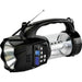 R180BK QFX Emergency Flashlight/Lantern/Radio NEW - TuracellUSA