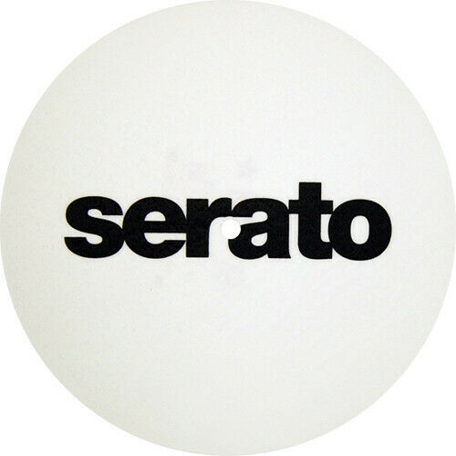 OSA-SM-WHT-B7 7" Serato Butter Rug Slipmat (White w/Black letter) BRAND NEW - TuracellUSA